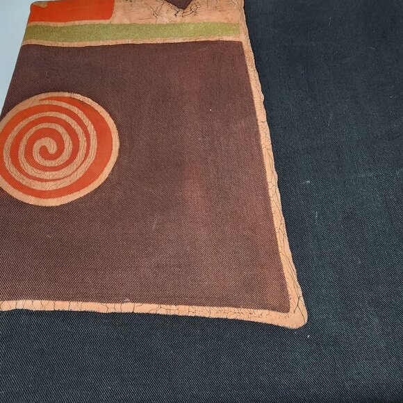 Batik Cotton Fabric Panel African Animal Tree of Life Safari Themed 80"x74" - Picture 10 of 10